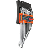 Juego de 11 llaves combinadas desde 1/4" hasta 7/8" truper